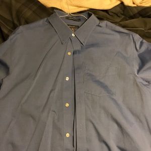 Wrinkle Free Regular Fit long sleeve dress shirt